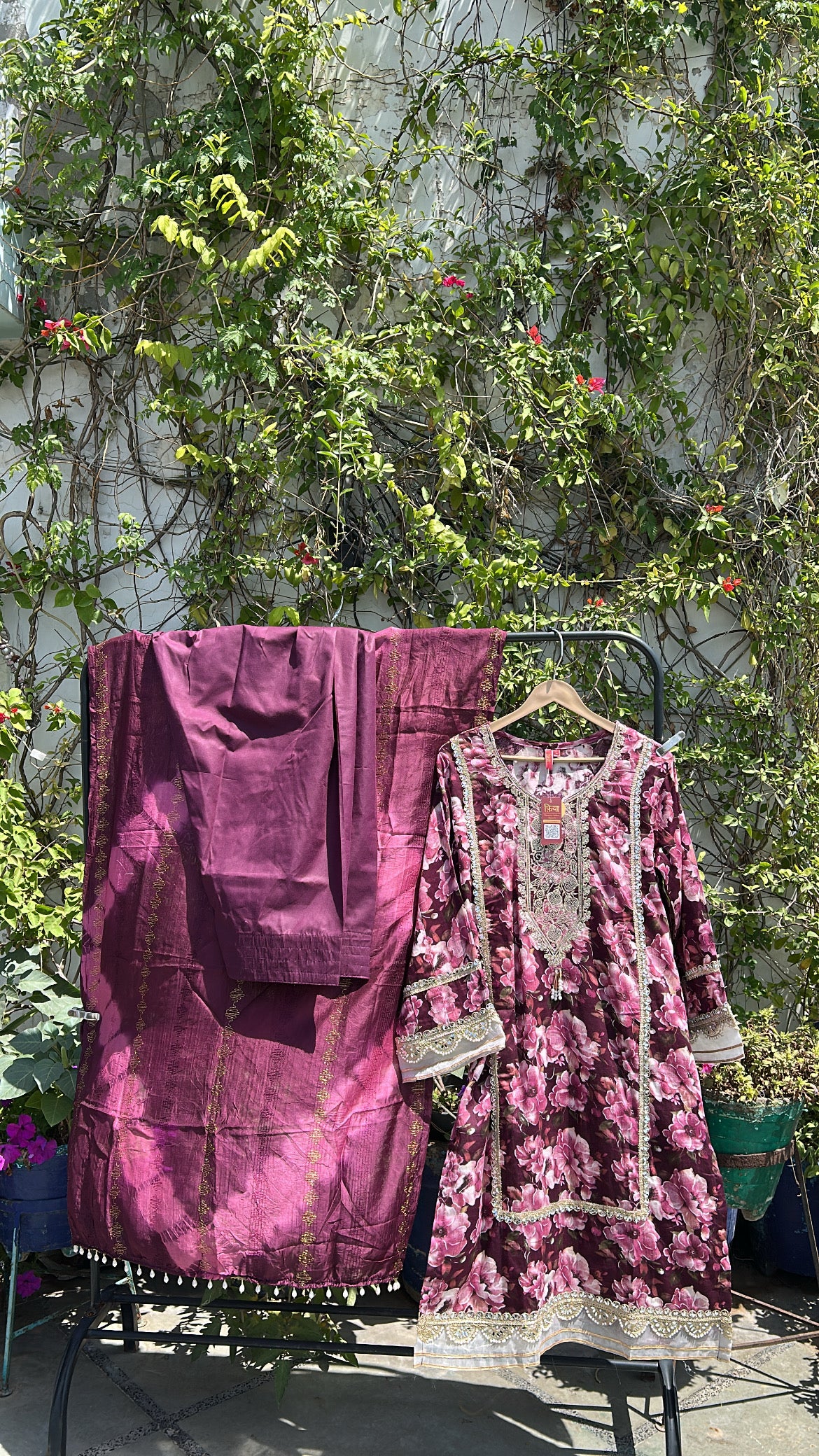 RAYON KURTI SET