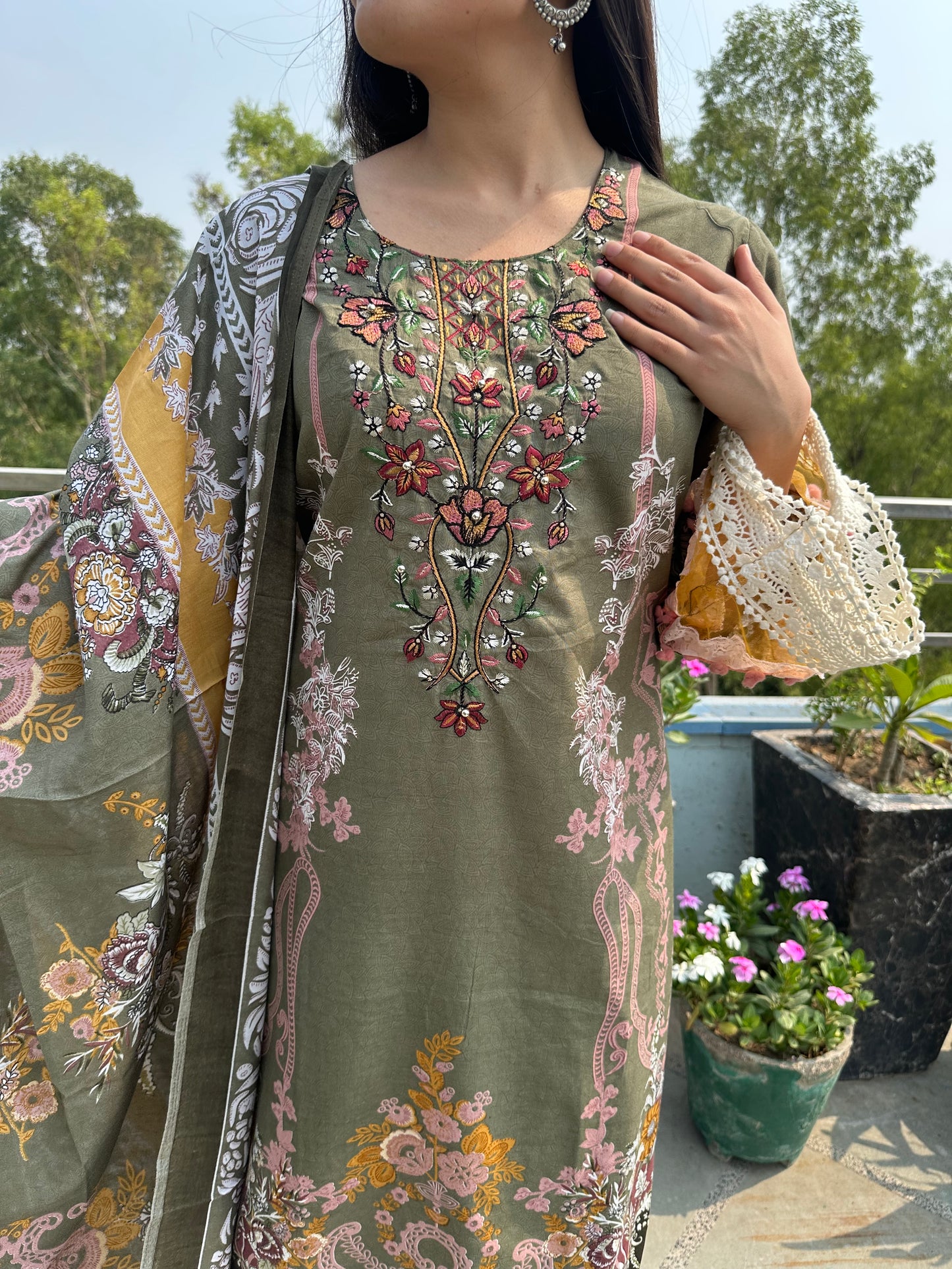 INDO COTTON PANT SET
