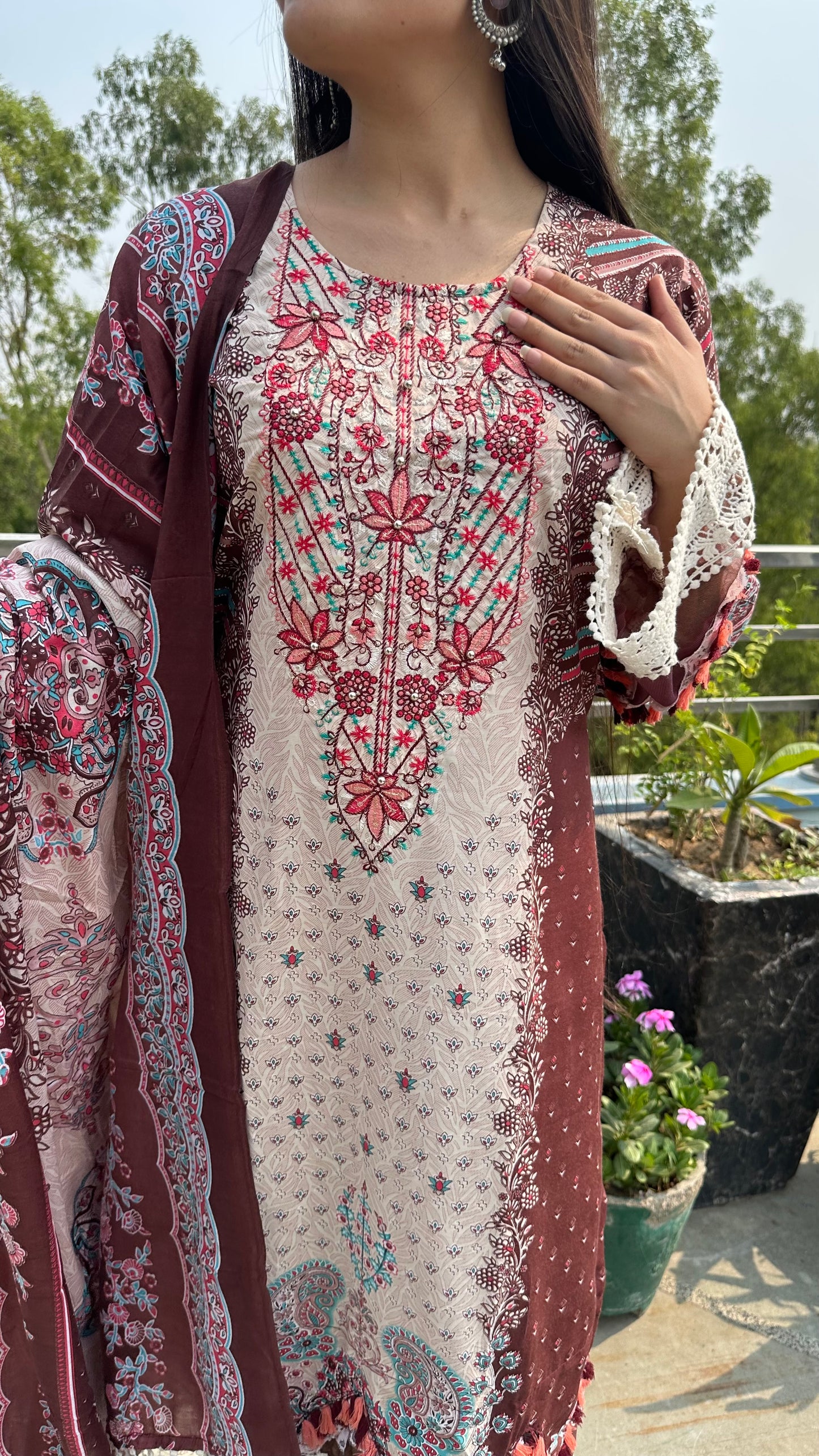 INDO COTTON PANT SET