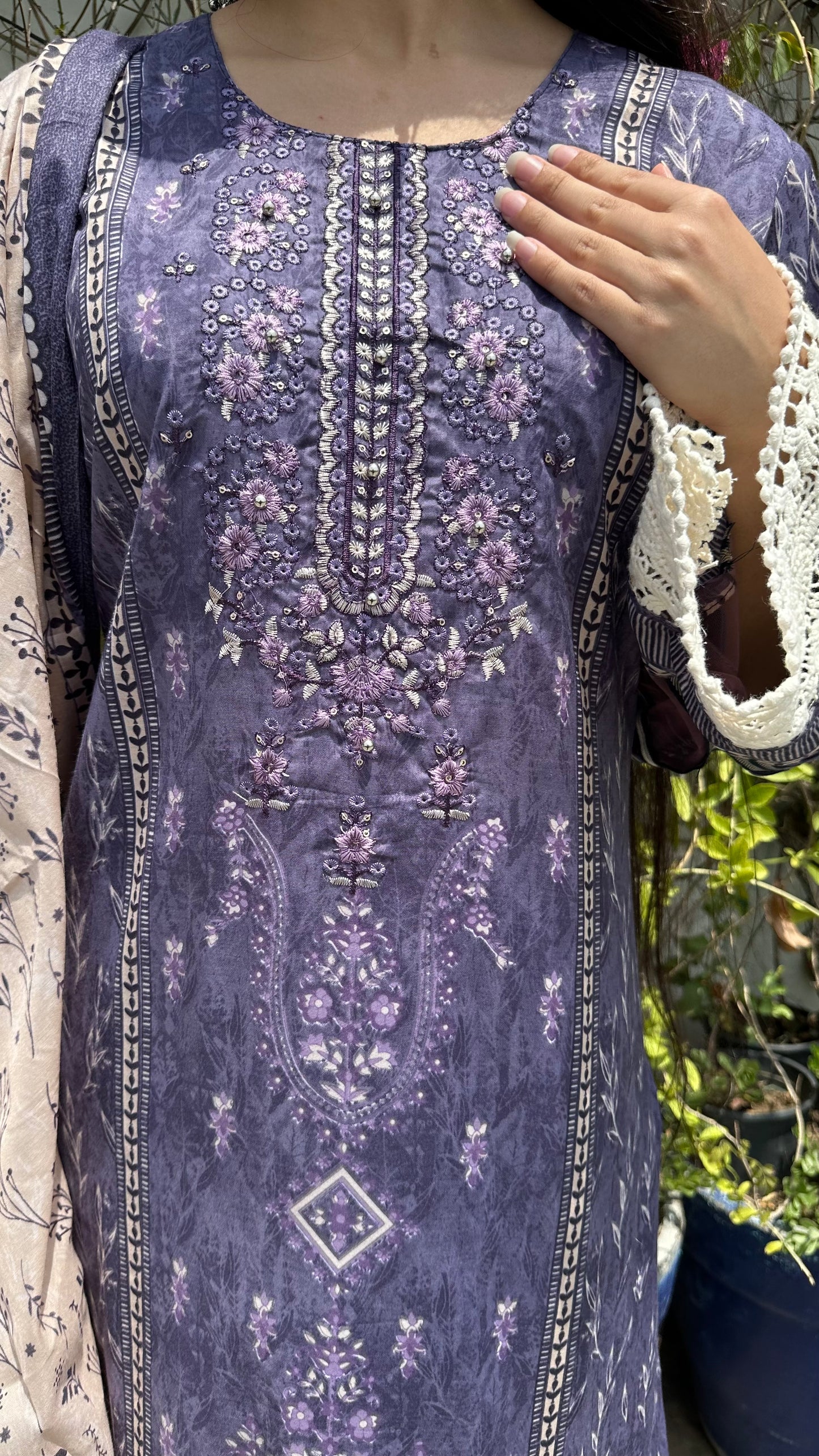 INDO COTTON LILAC