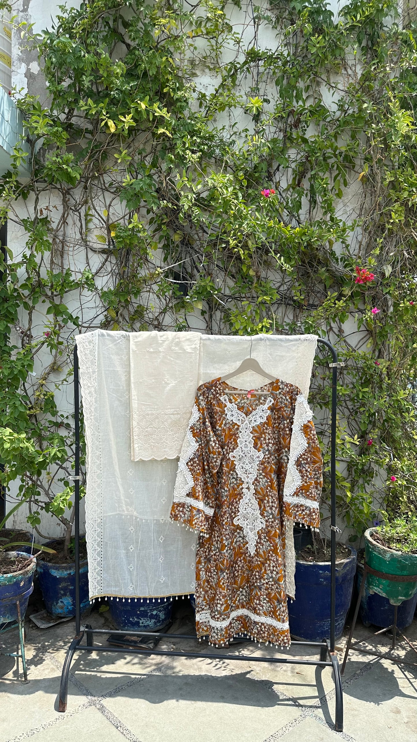 RAYON KURTI SET