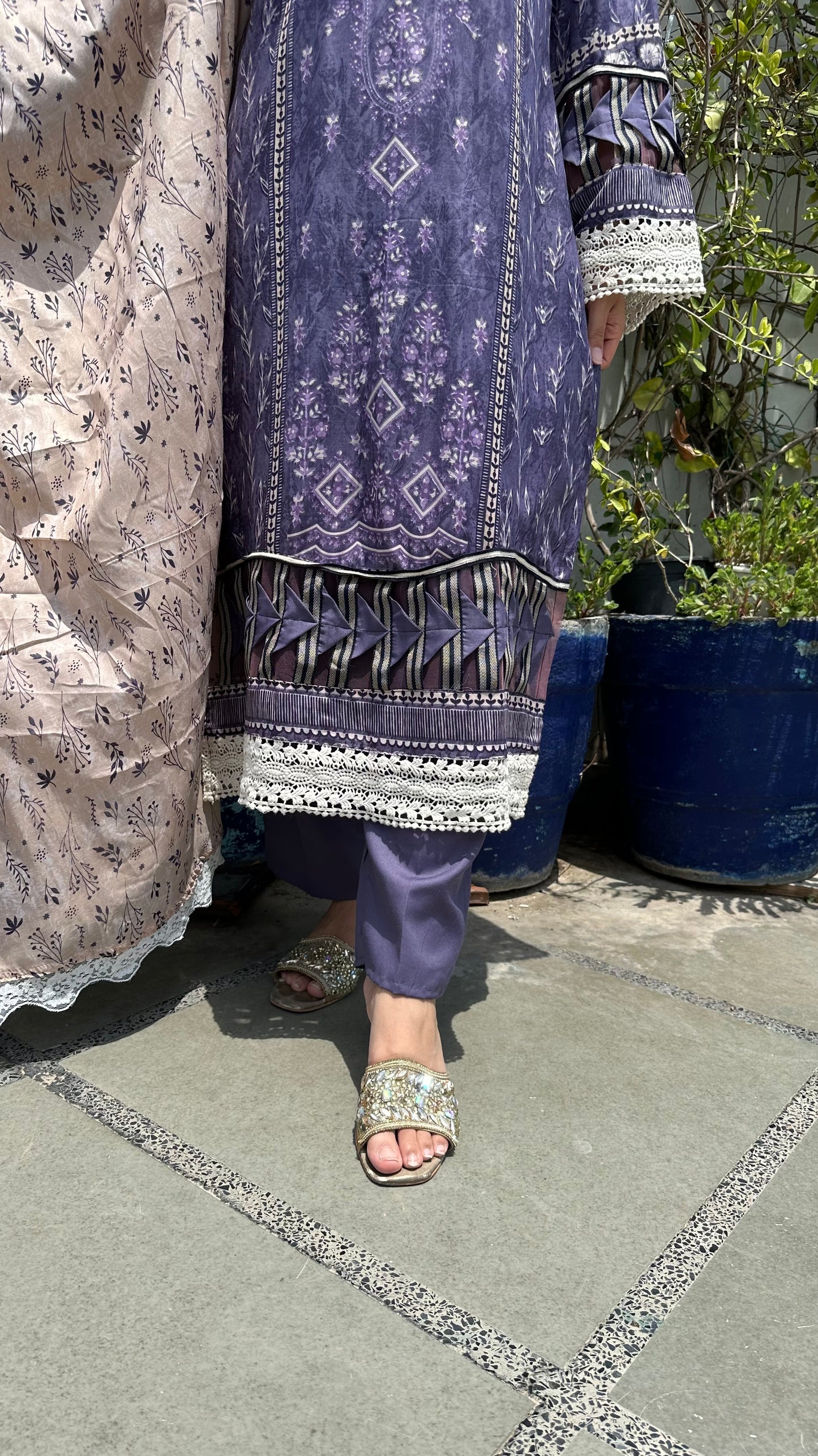 INDO COTTON LILAC