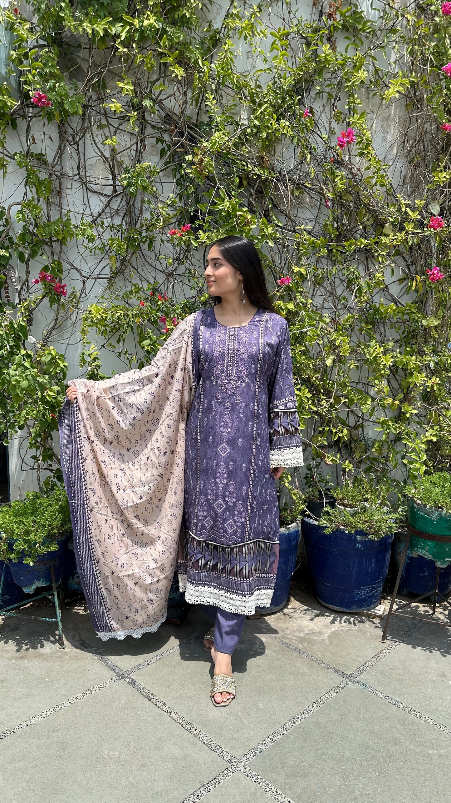 INDO COTTON LILAC