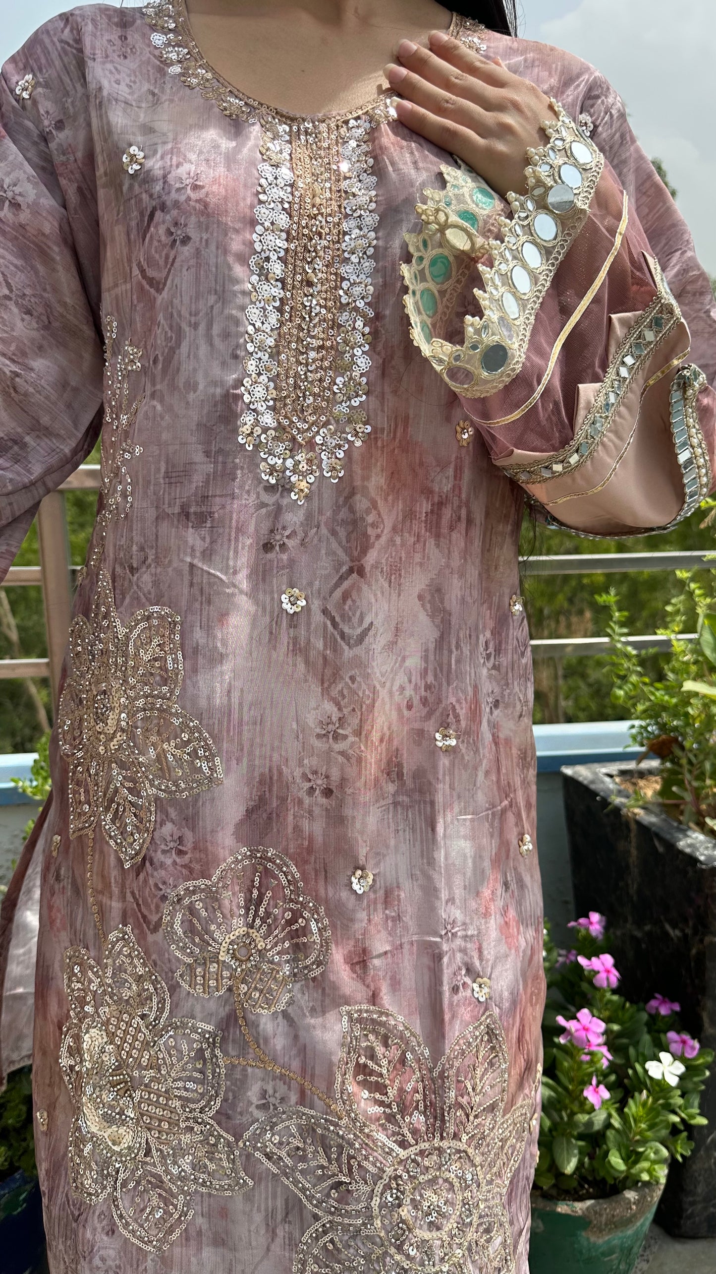 CHINNON FARSHI PINK SET