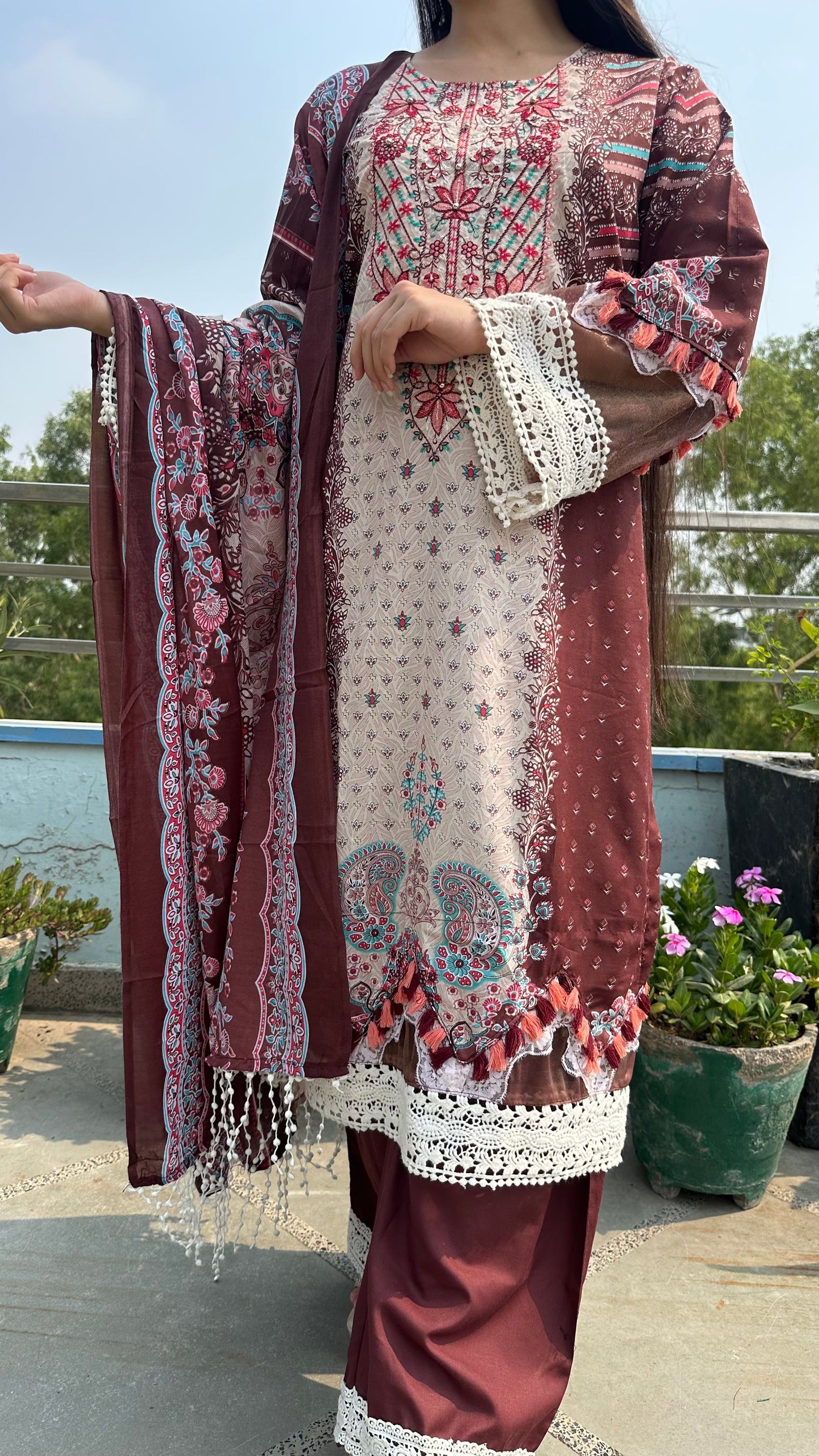 INDO COTTON PANT SET