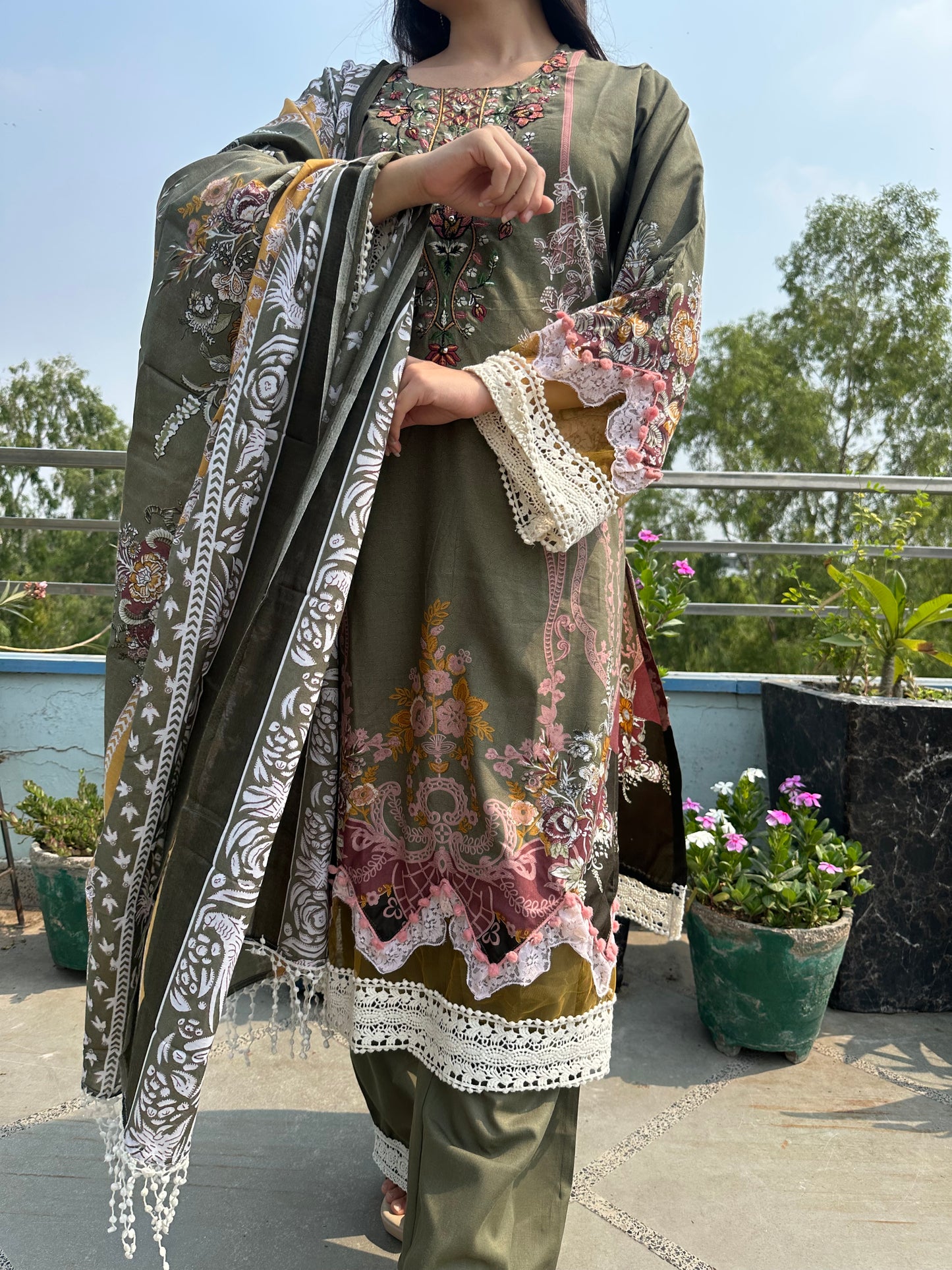INDO COTTON PANT SET