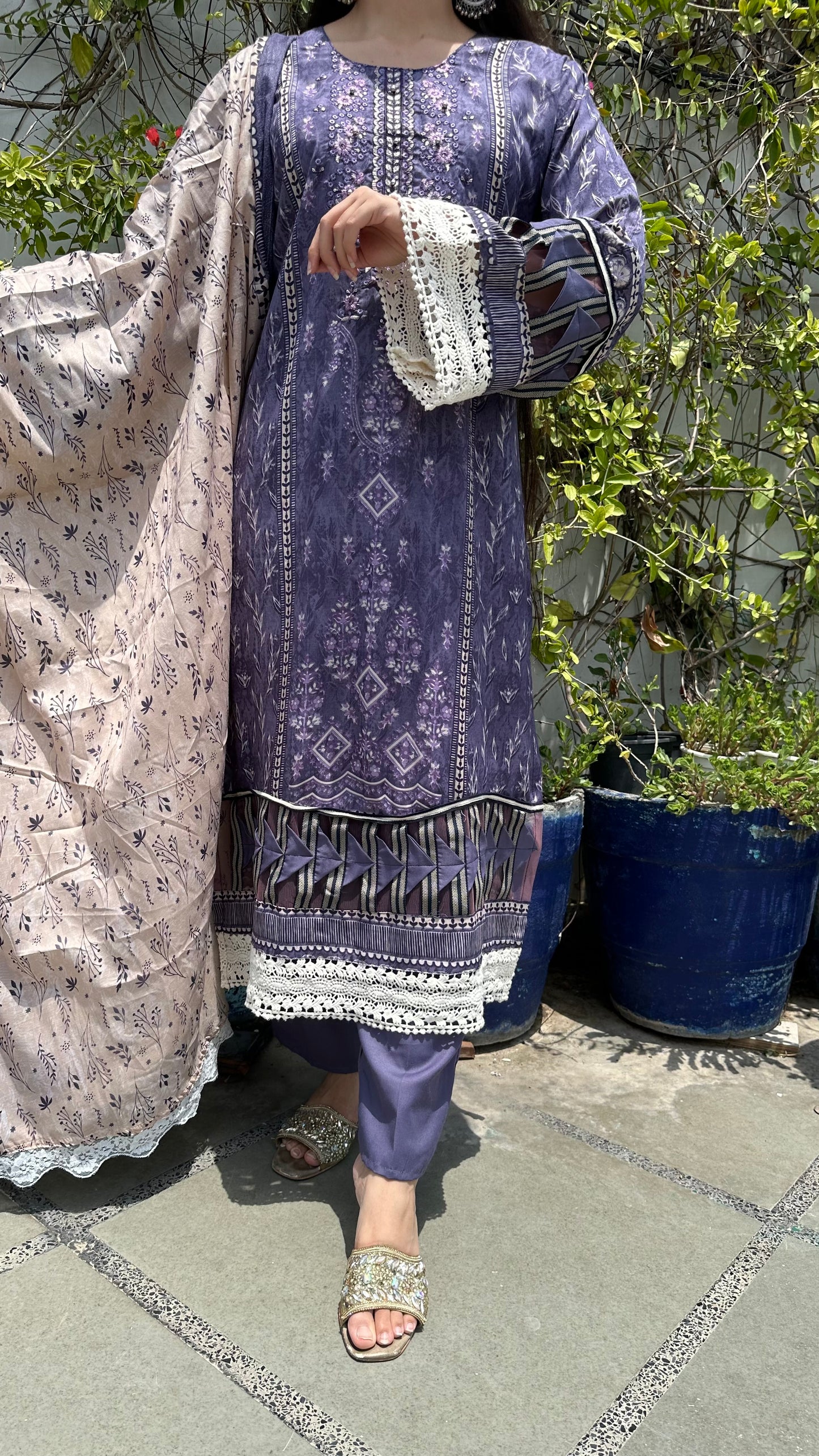 INDO COTTON LILAC