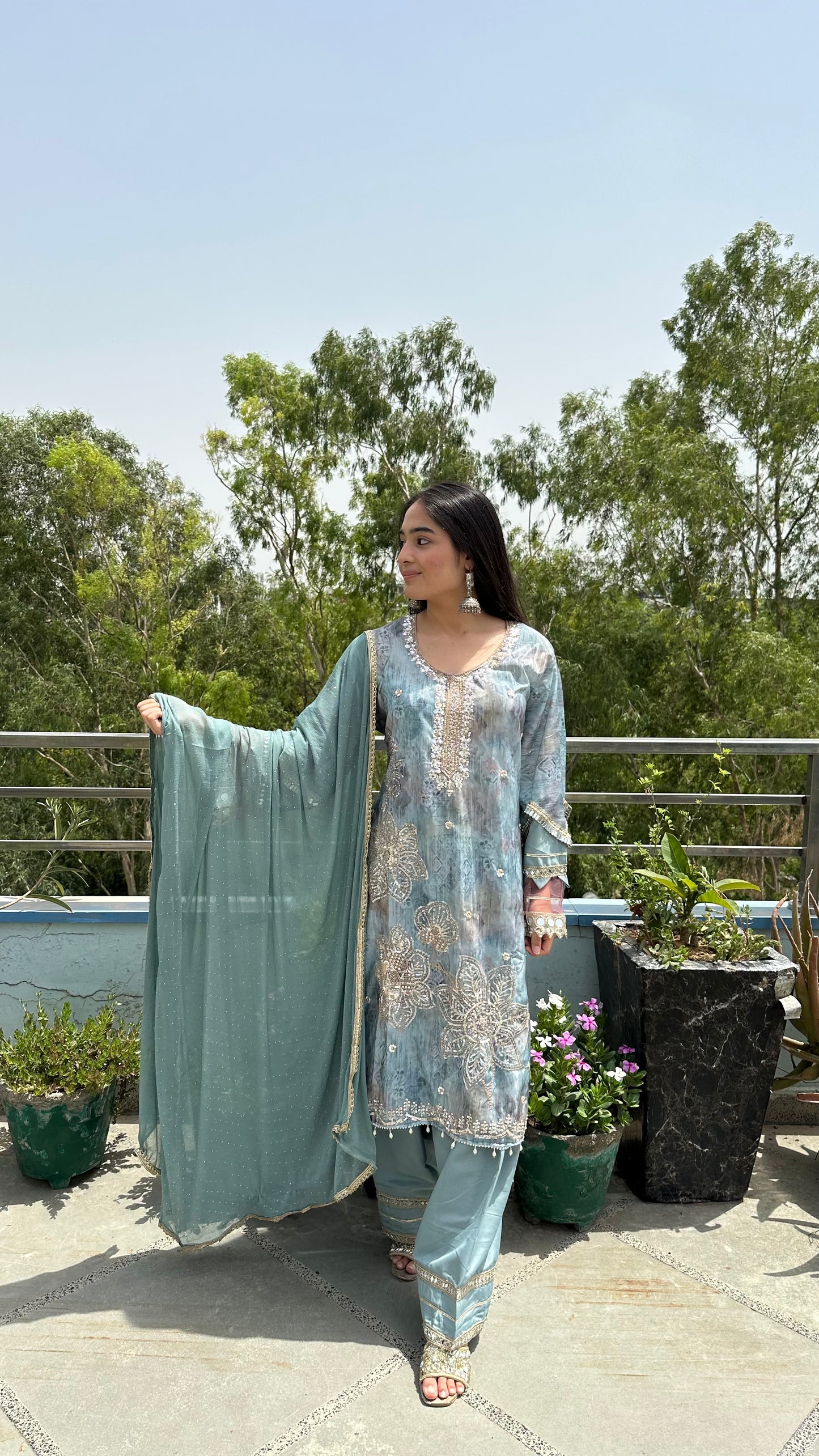 CHINNON FARSHI BLUE SET