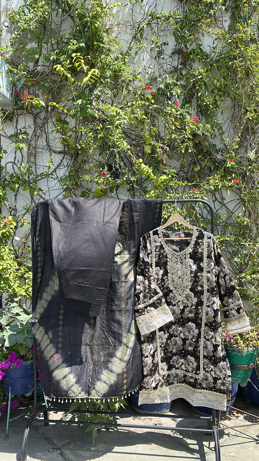 RAYON FARSHI KURTI SET