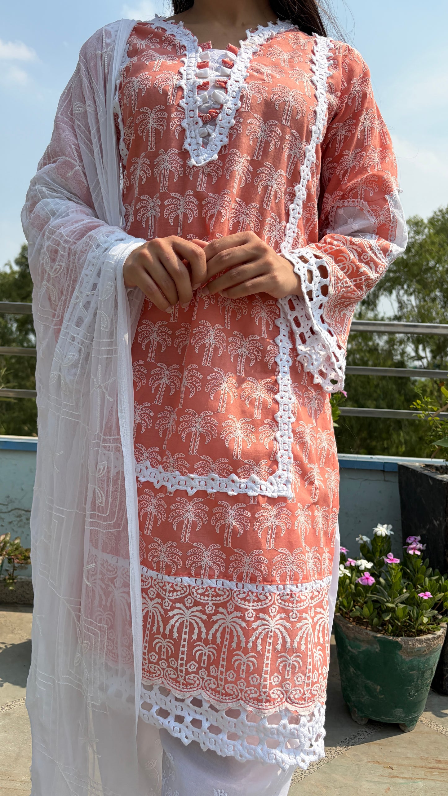 PASTEL CHIKANKARI SETS