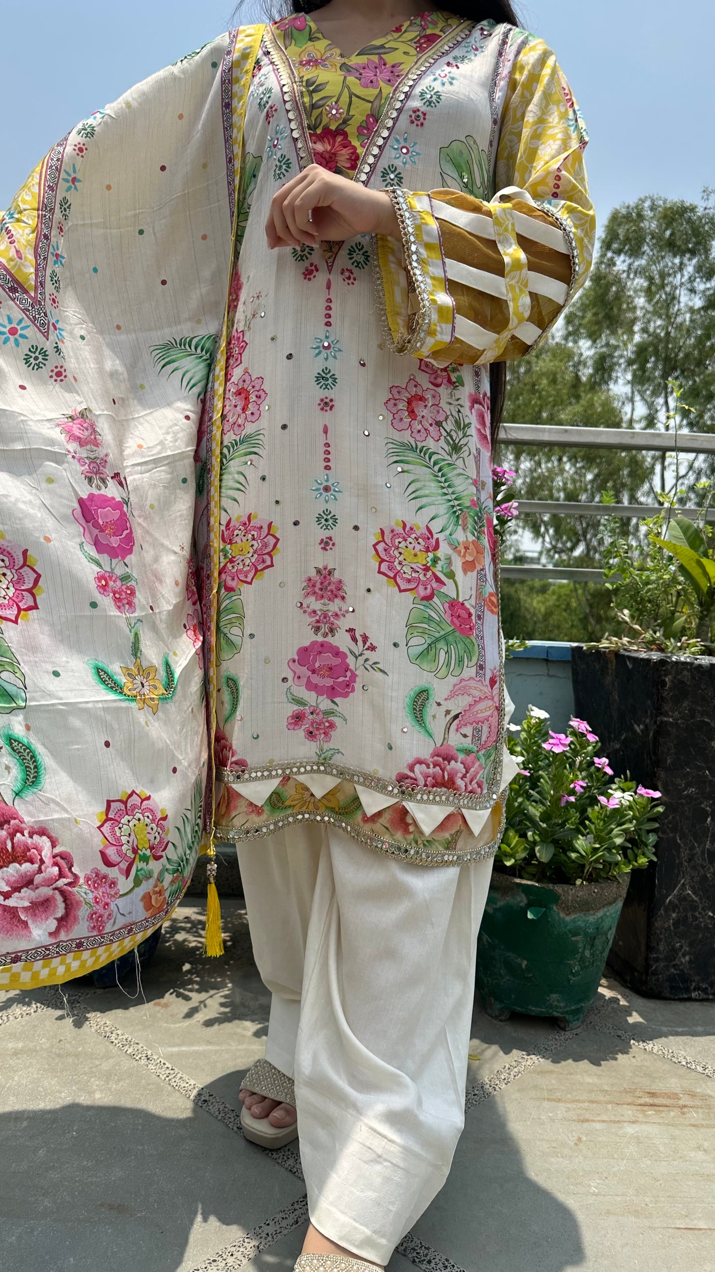 MUSLIN CREAM SET