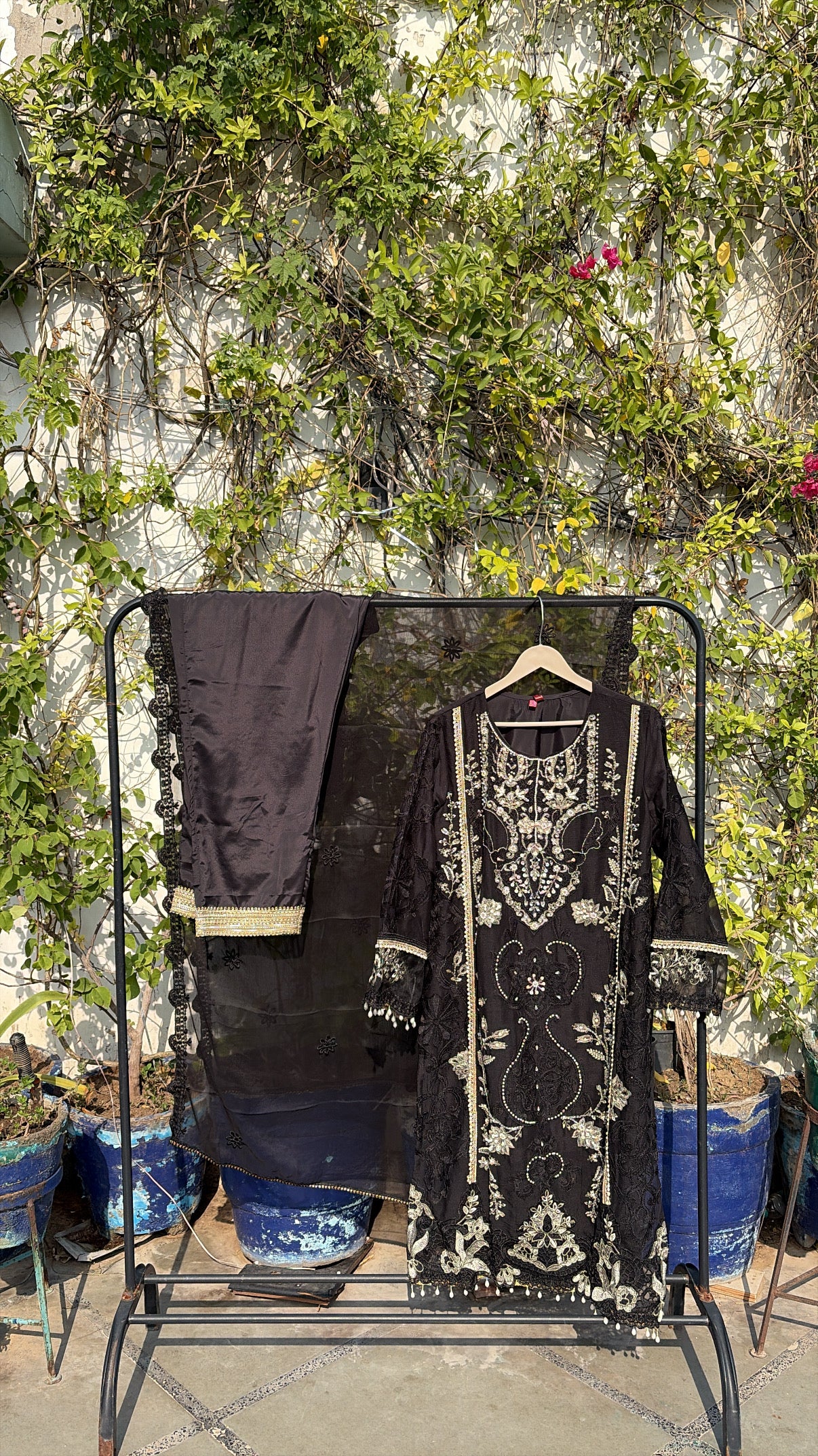 CHIFFON KURTI SET