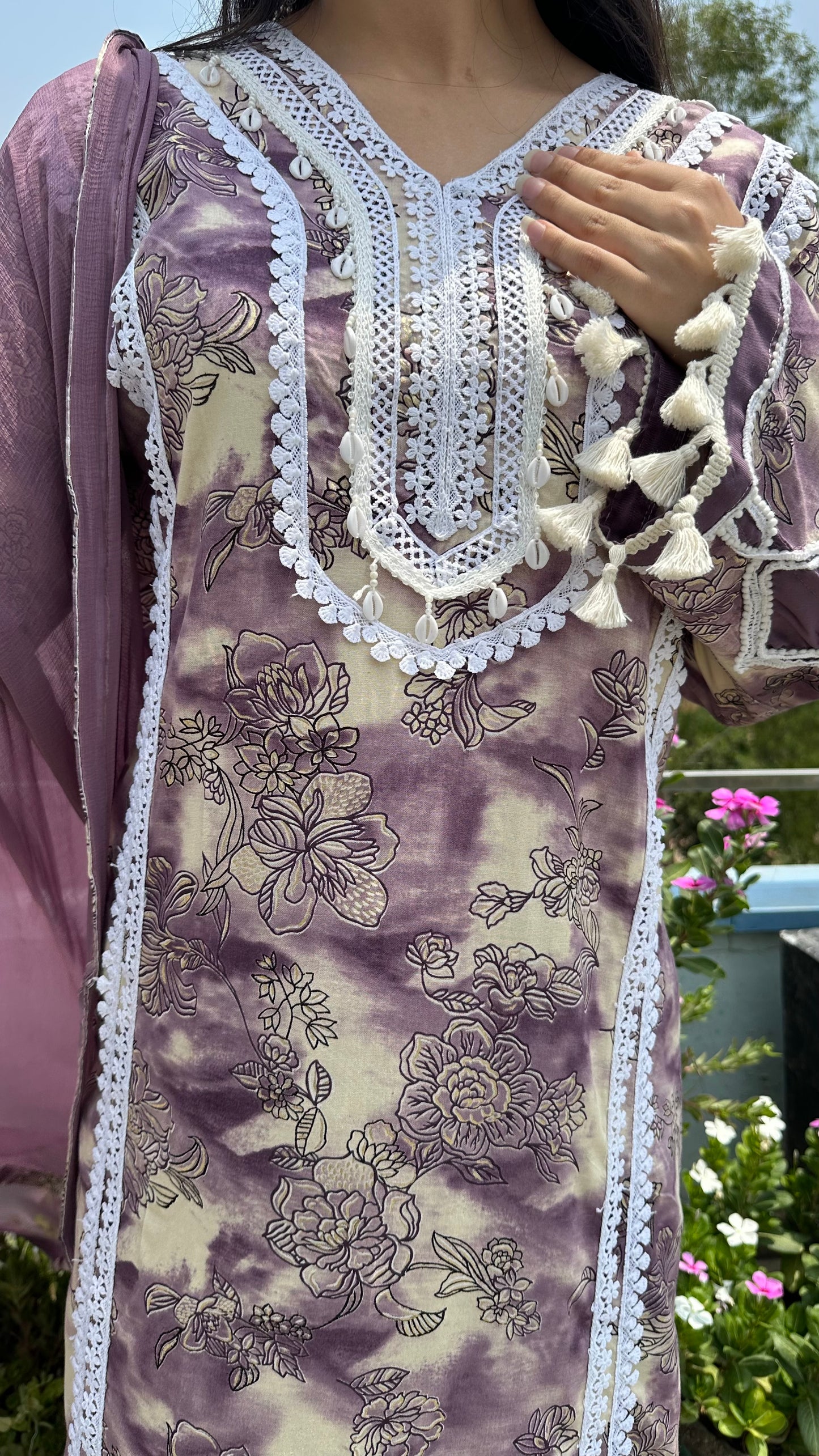 RAYON LACE FARSHI SETS