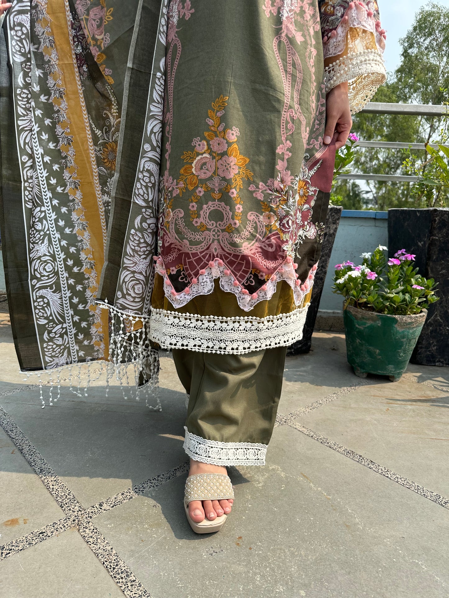 INDO COTTON PANT SET