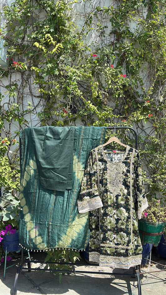 RAYON KURTI SET