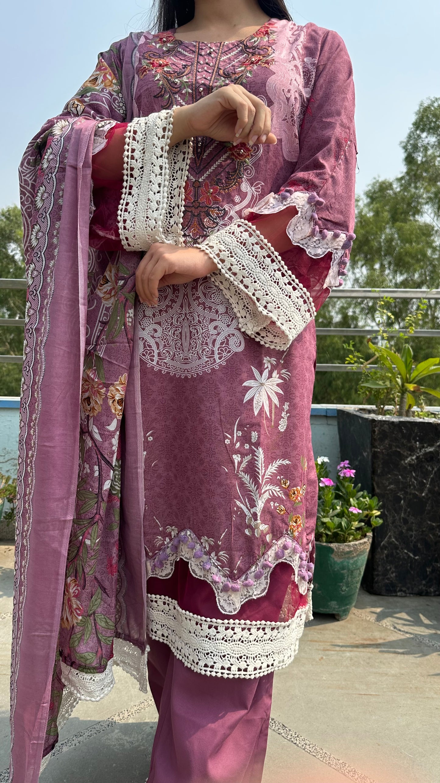 INDO COTTON PANT SET