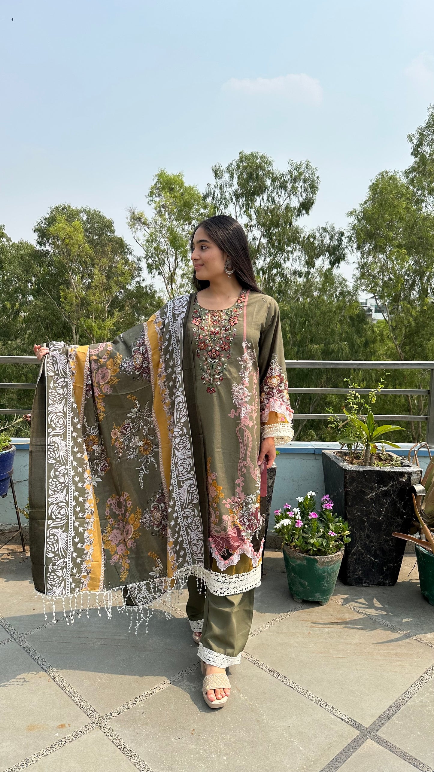 INDO COTTON PANT SET
