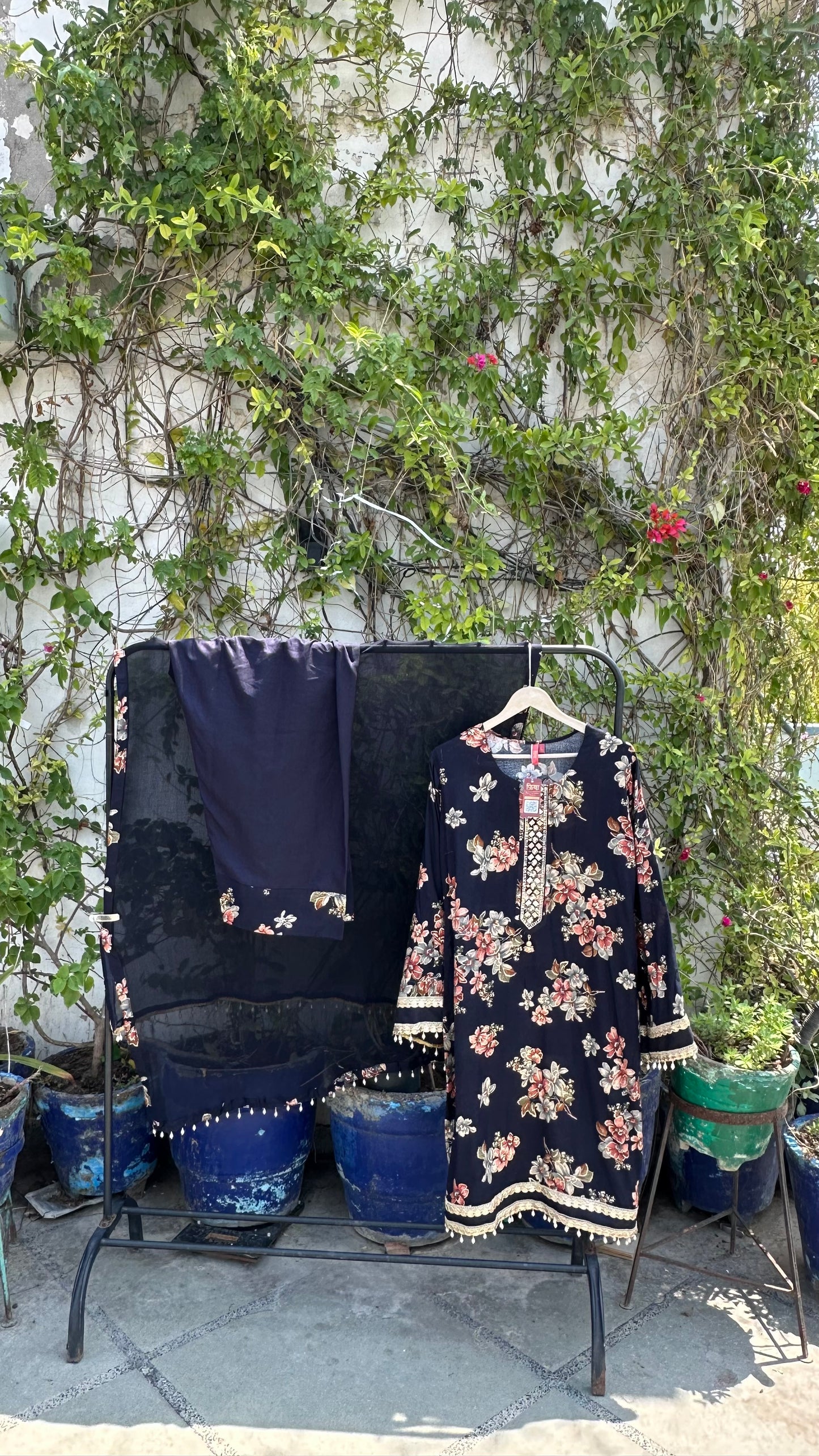 RAYON FARSHI KURTI SET