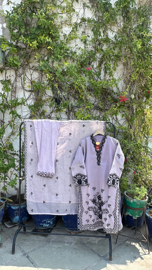ORGANZA KURTI SET