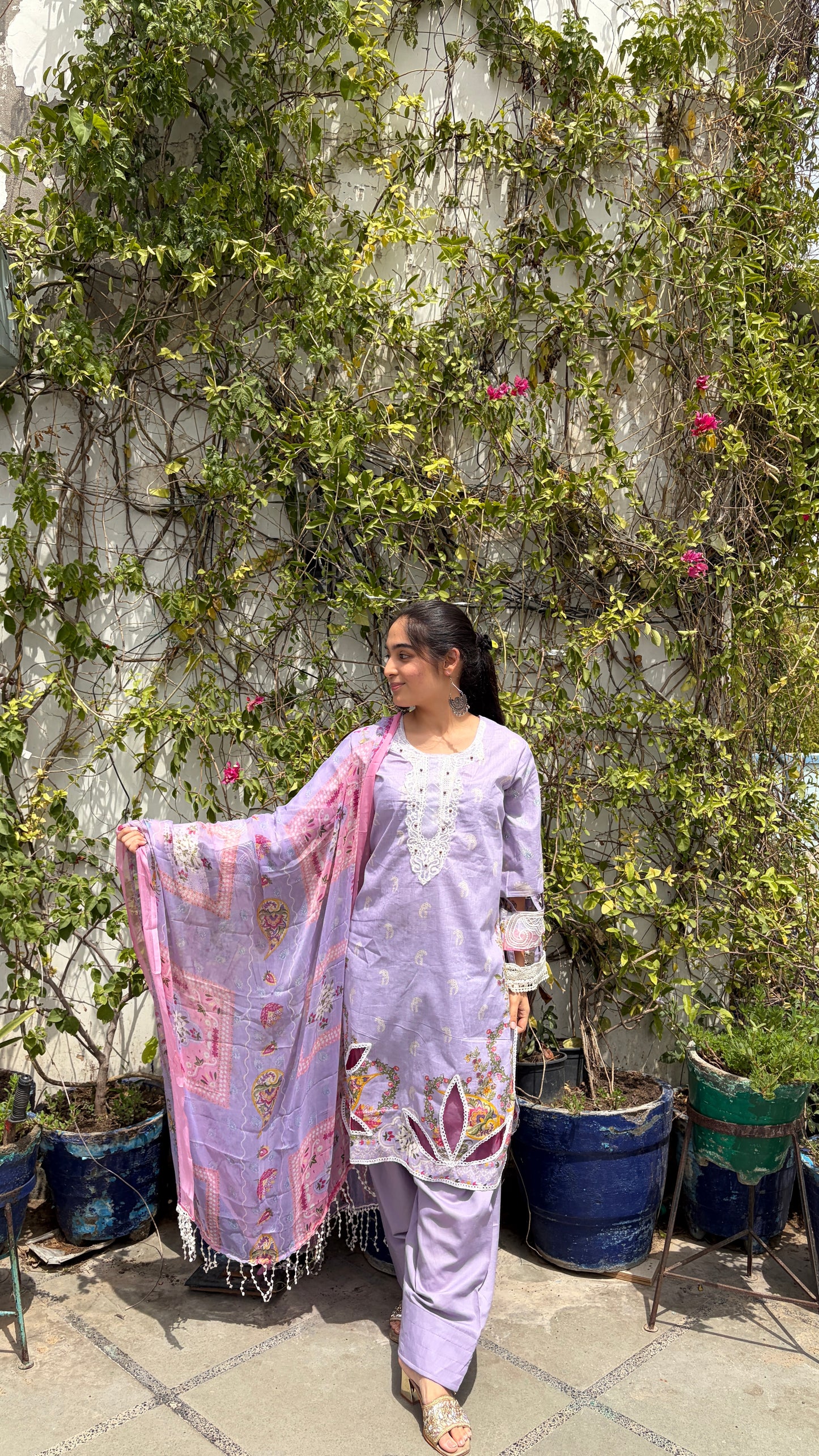 PURE COTTON FARSHI SET